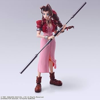 エアリス・ゲインズブール プレイアーツVol.1 Amazon.co.jp: CRISIS CORE FINAL FANTASYVII PLAY ARTS